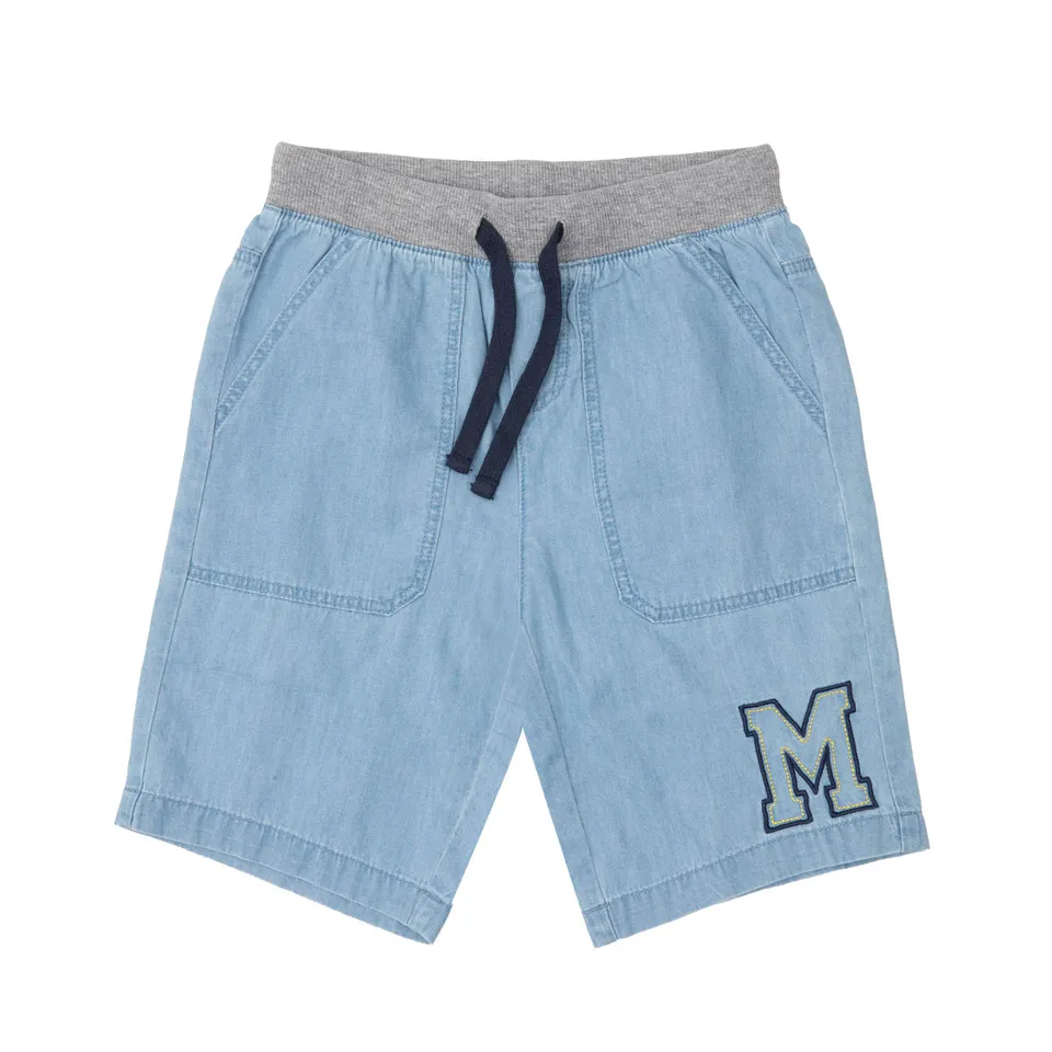 Toys Center Baby Short Bimbo Denim con Tasche