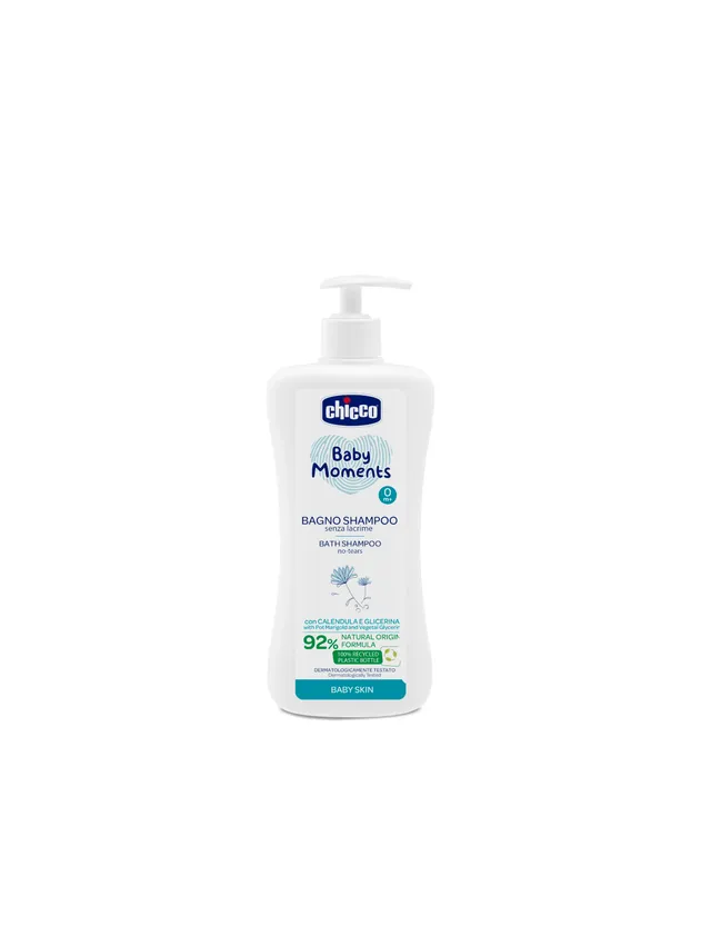 Chicco Baby Moments bagno shampoo senza lacrime calendula