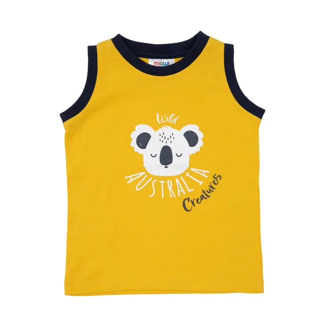 Toys Center Baby canotta jersey bimbo gialla stampa Australia