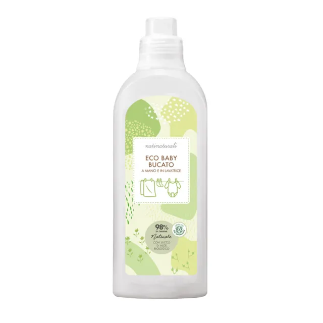 Ecobaby Nati Naturali detersivo bucato neonato 1000 ml ecologico
