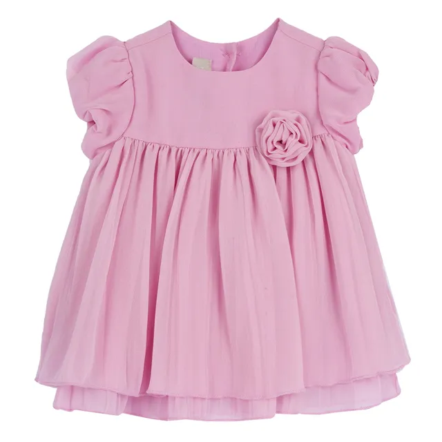 Chicco vestito neonata maniche corte elegante leggero