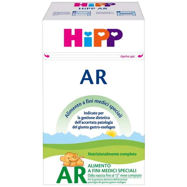 HiPP AR latte anti-reflusso 600 g in polvere