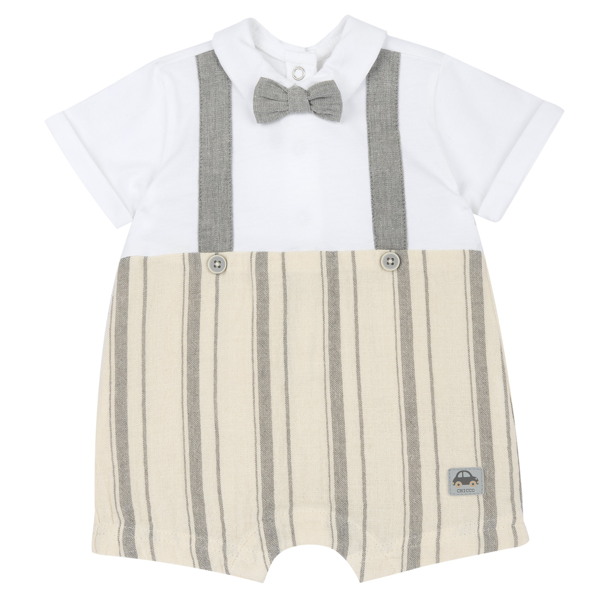 Chicco pagliaccetto neonato in cotone elegante