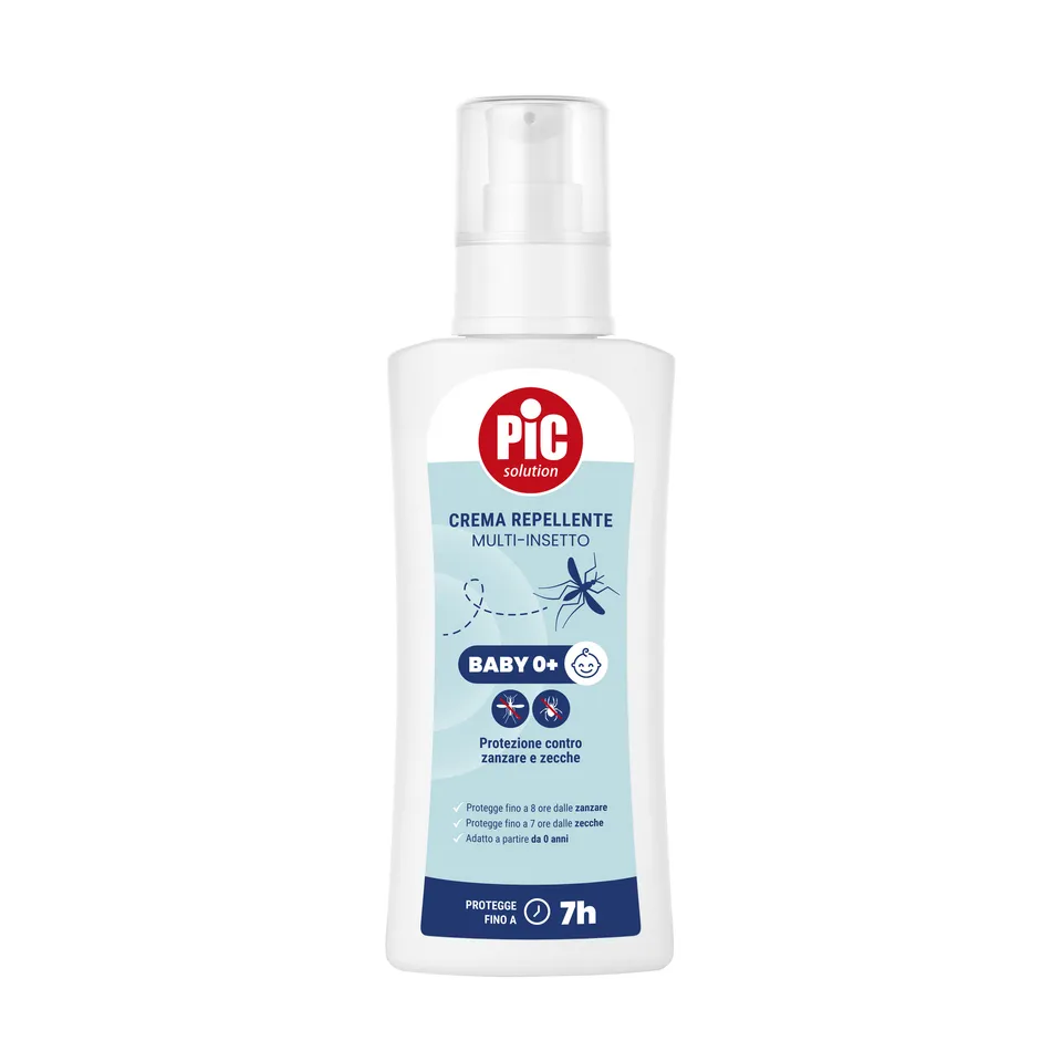 Pic Solution crema repellente baby 0+ 100 ml zanzare