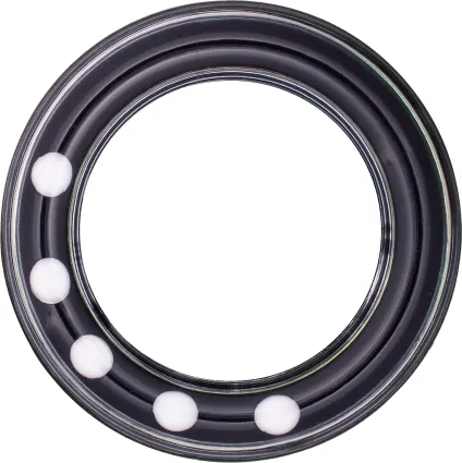 Profibaby sonaglio anello contrasto bianco nero neonati