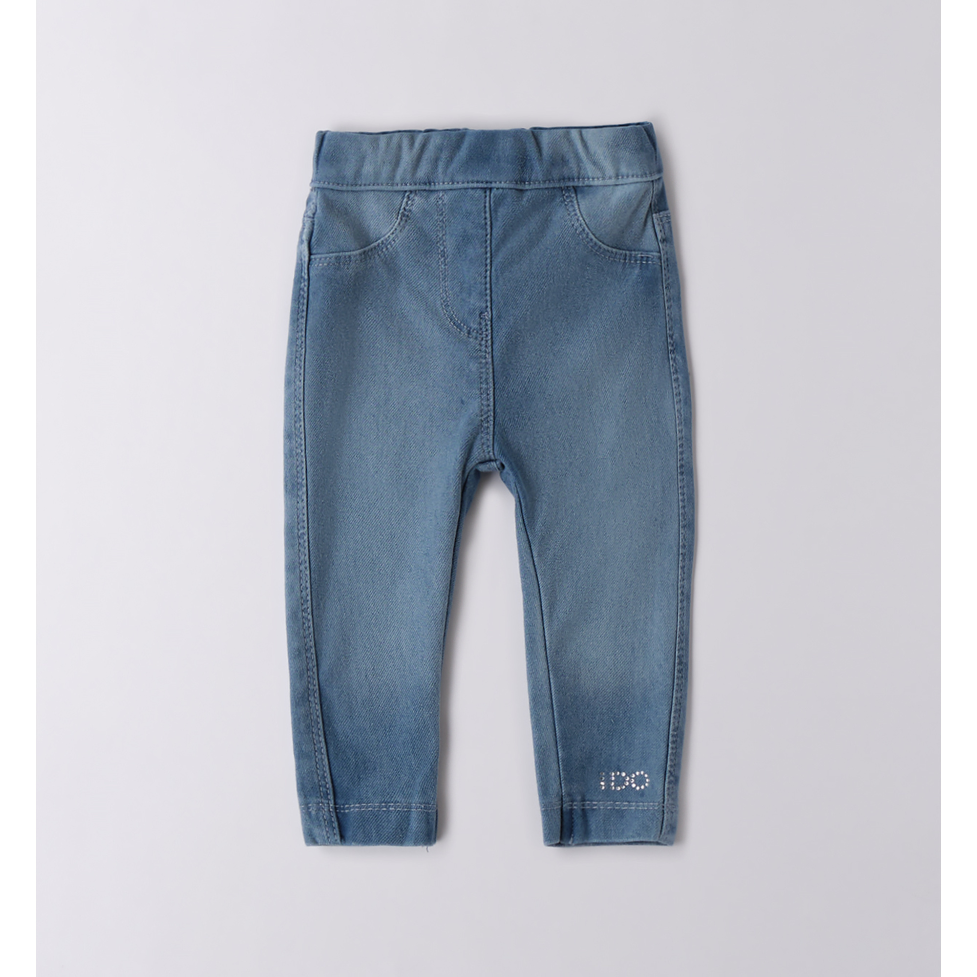 iDO Fake Denim leggings bambina denim stretch