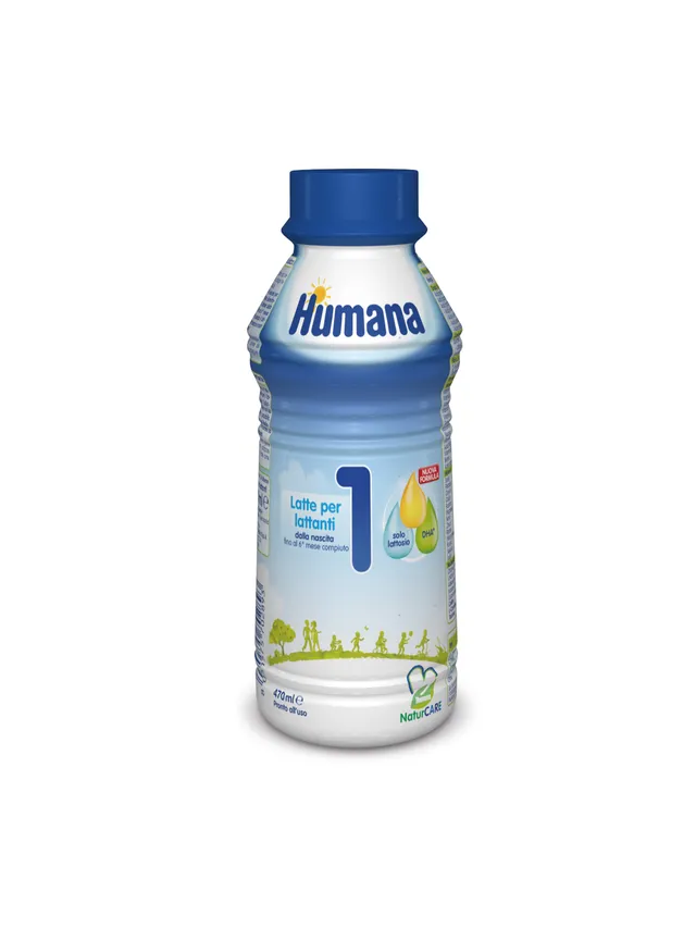 Humana 1 latte liquido prima infanzia 470 ml dalla nascita