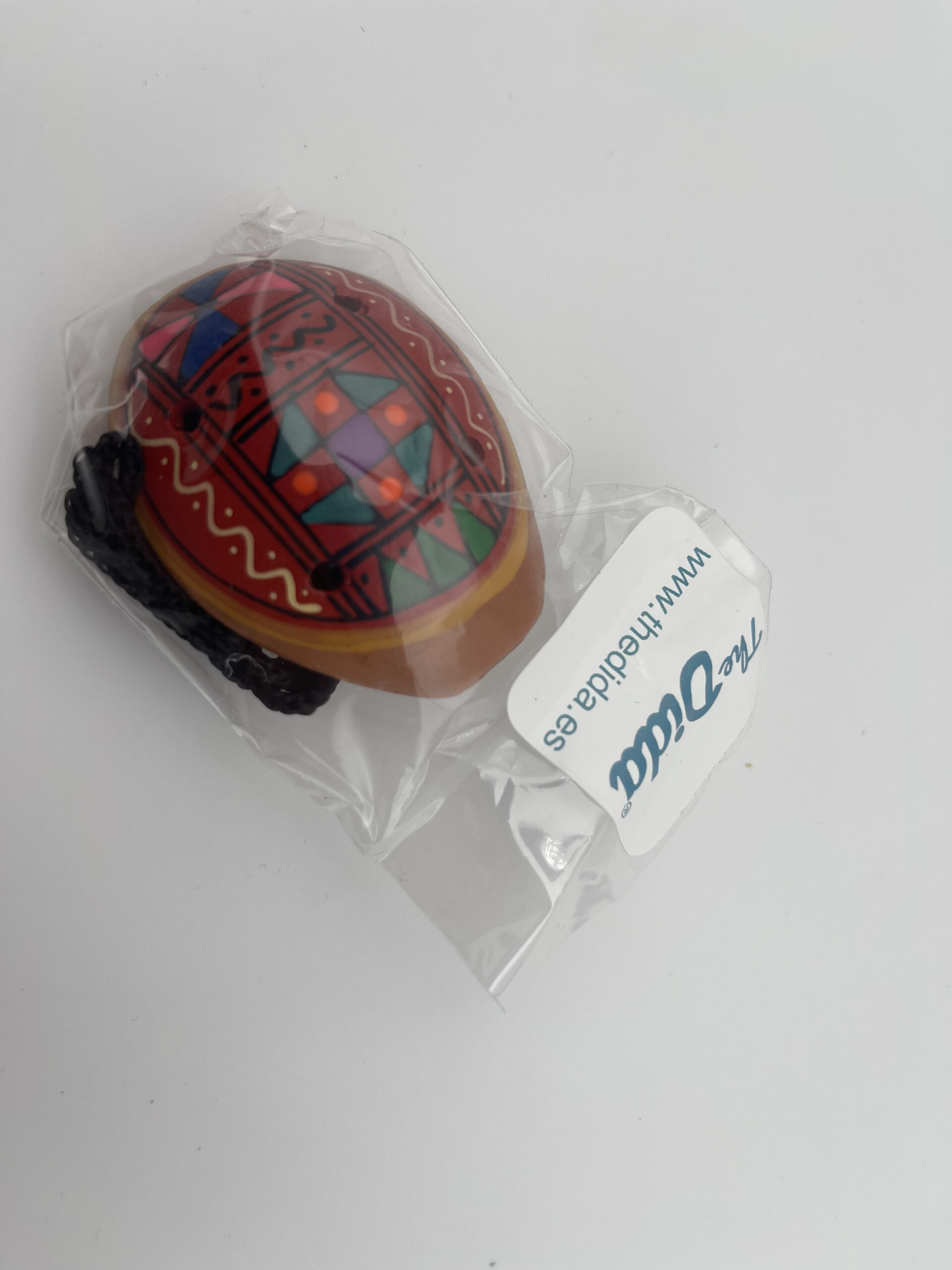 The Dida Ocarina Ovale Mini strumento a fiato in terracotta