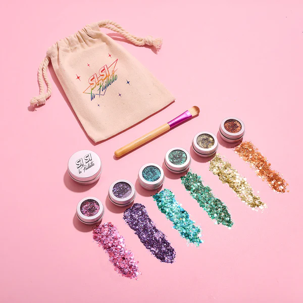 Si Si La Paillette Kit Glitter Biodegradabile personalizzato