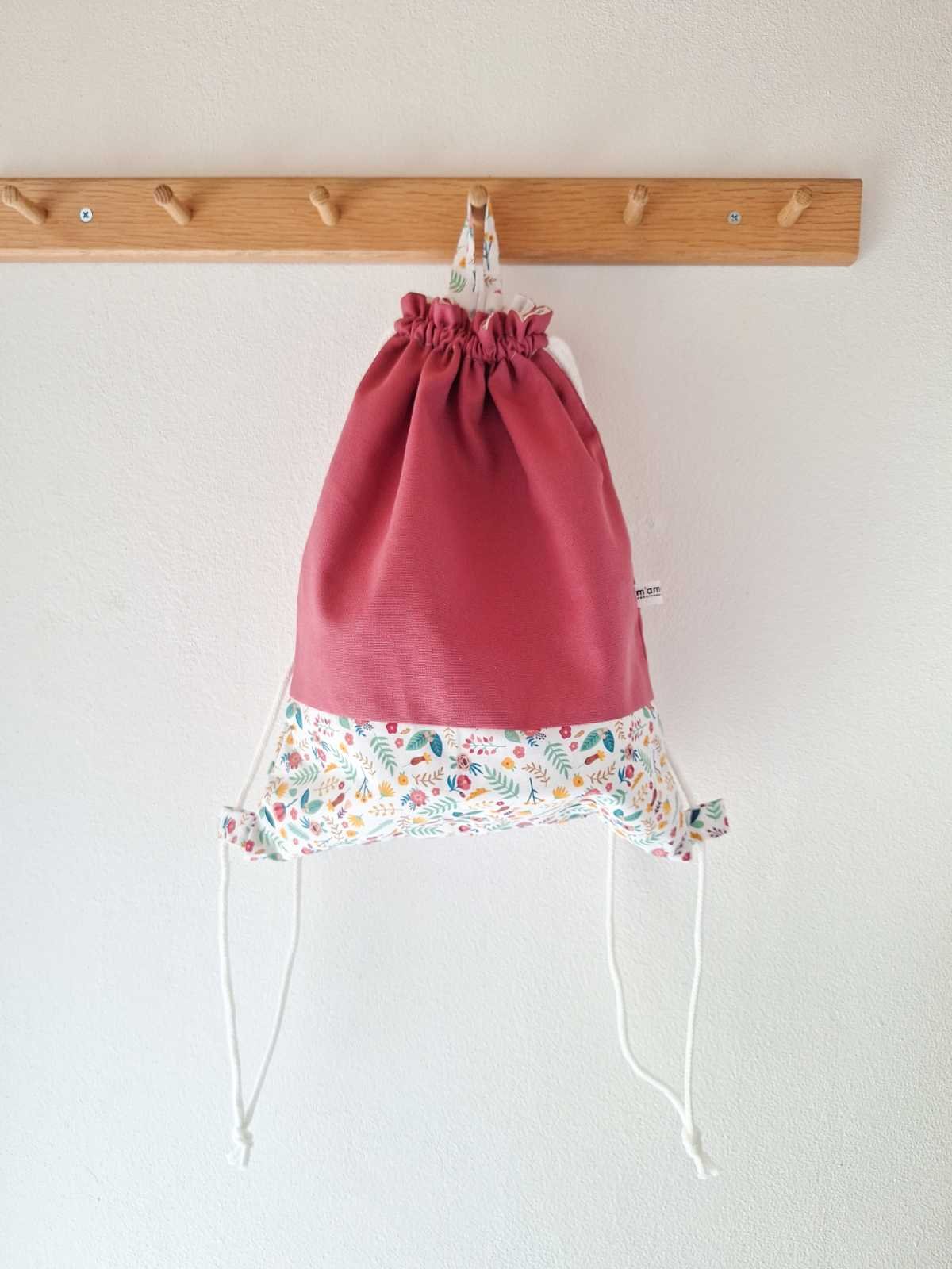M'Amélie Creations Zaino Asilo Coulisse Personalizzato