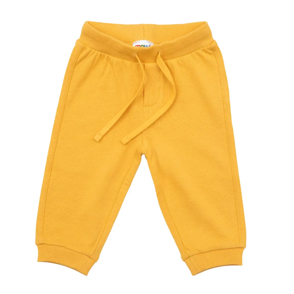Toys Center Baby Pantalone Felpato Bimbo Giallo Elastico