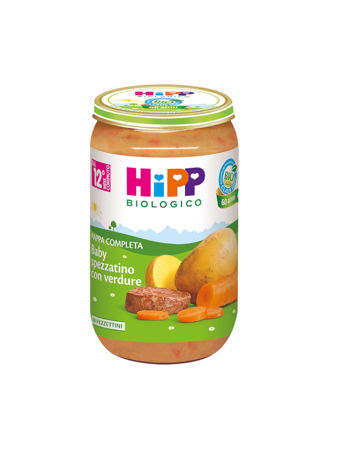 HiPP Pappa Pronta Spezzatino Verdure 250g Bio 12 Mesi