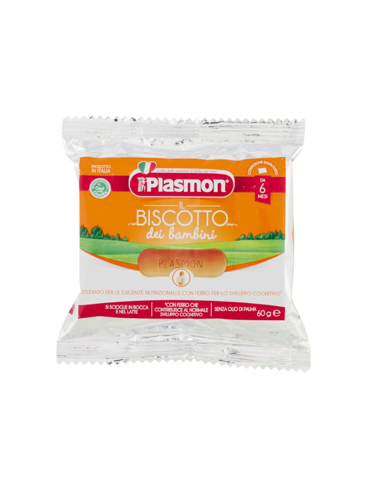 Plasmon Biscotto prima infanzia 60g senza uova
