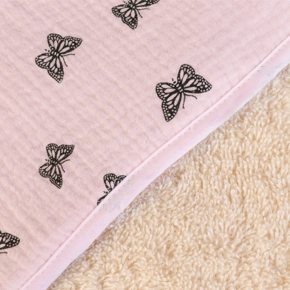 The Dida Bani Mantella Bagno Farfalle 80x80 cm Cotone Bio
