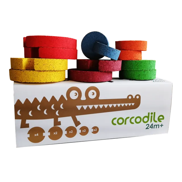 The Dida Eccentric gioco sughero colorato