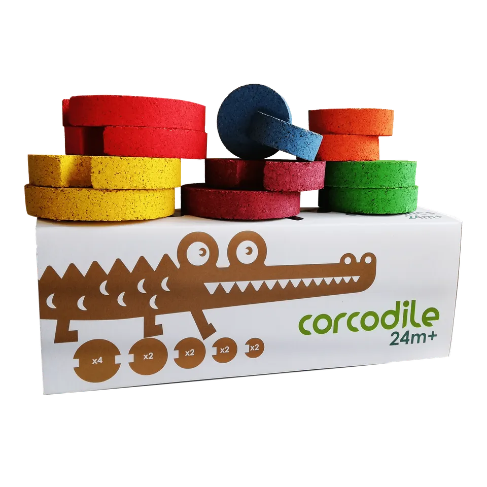 The Dida Eccentric gioco sughero colorato
