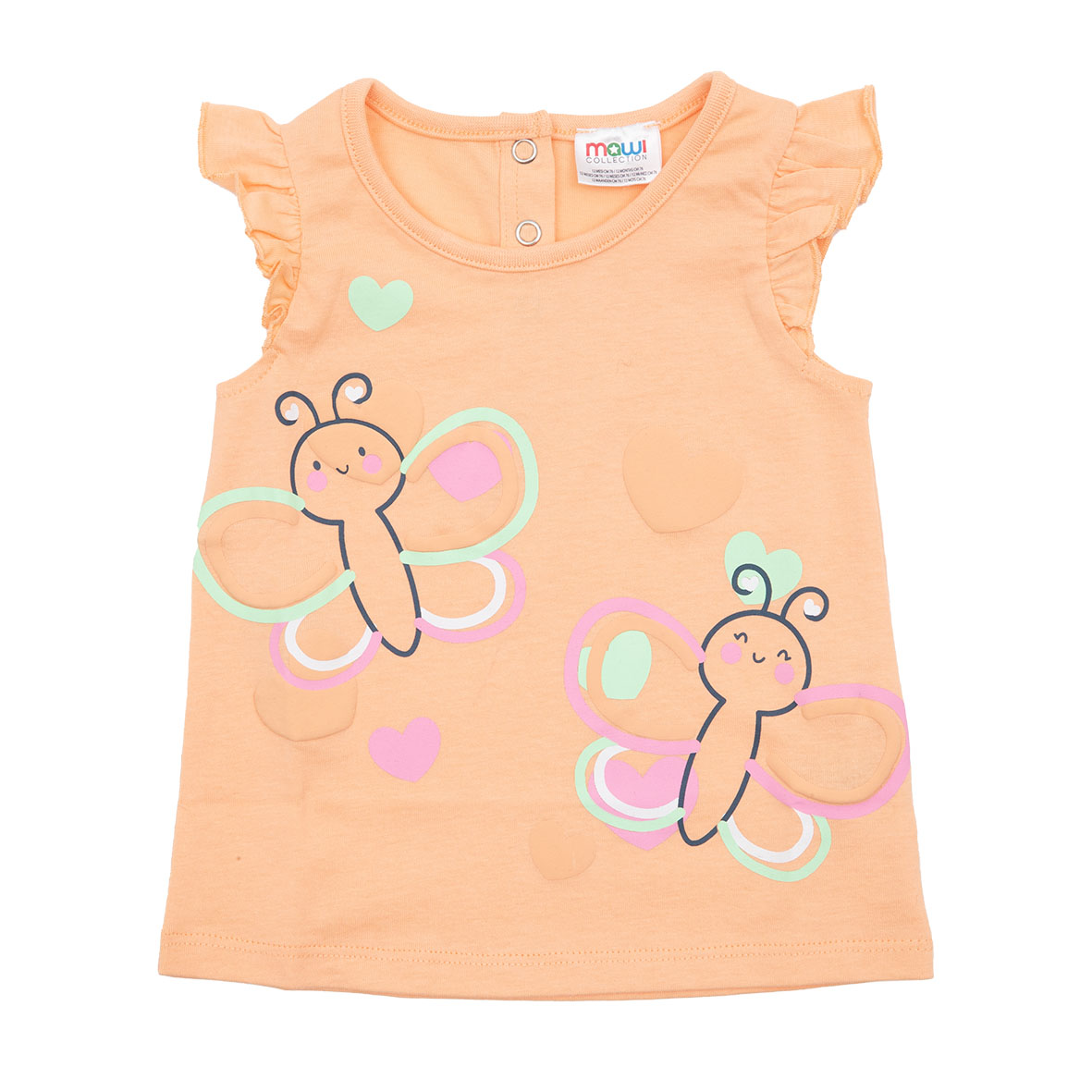 Toys Center Baby Canottiera Jersey bimba pesca stampa farfalle