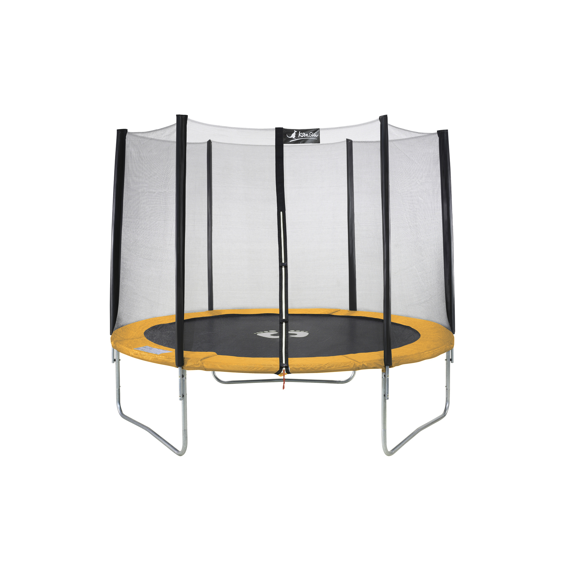 Trampolino 244 cm con rete tappeto elastico 70 kg