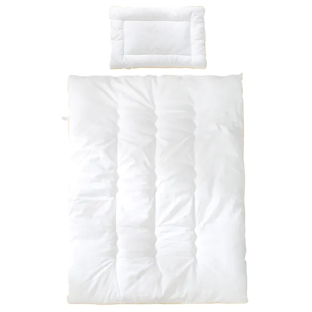 Roba set piumino + cuscino bianco 100x130 cotone