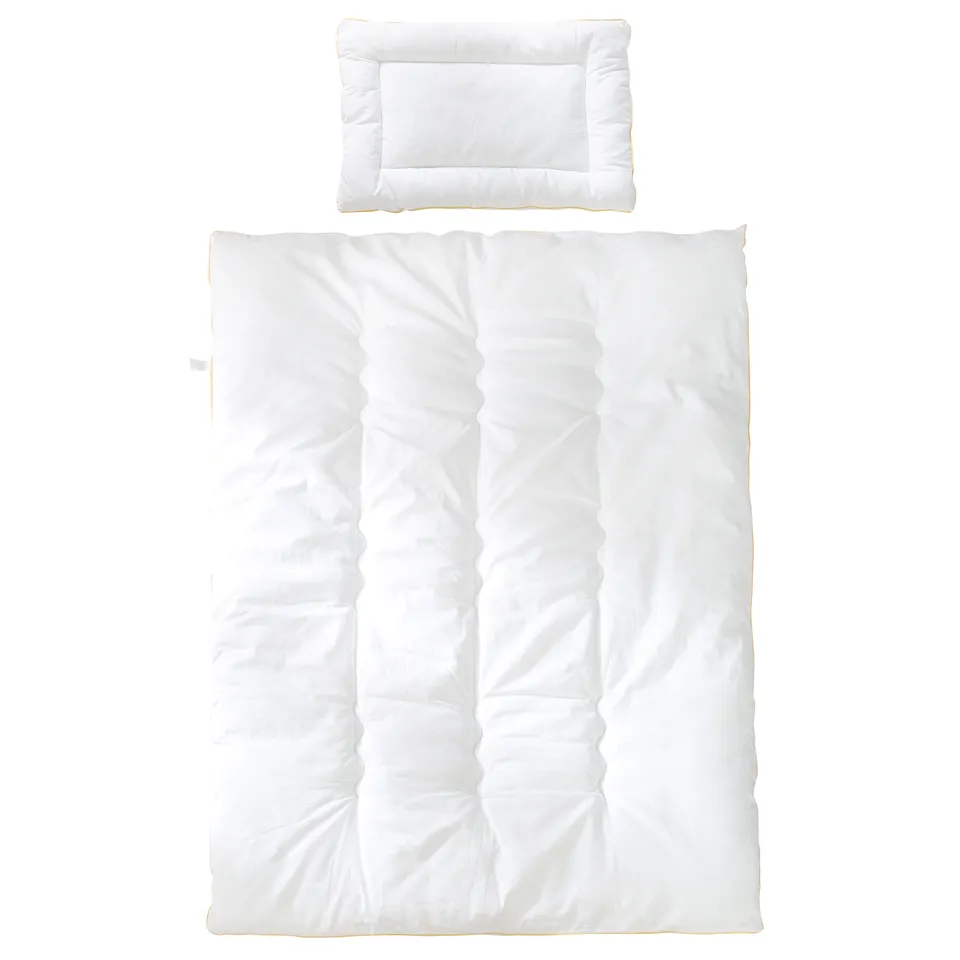 Roba set piumino + cuscino bianco 100x130 cotone