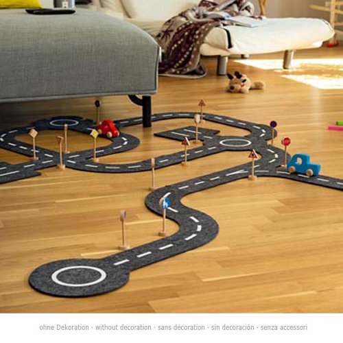 The Dida Strade Città pista in feltro 30 pezzi