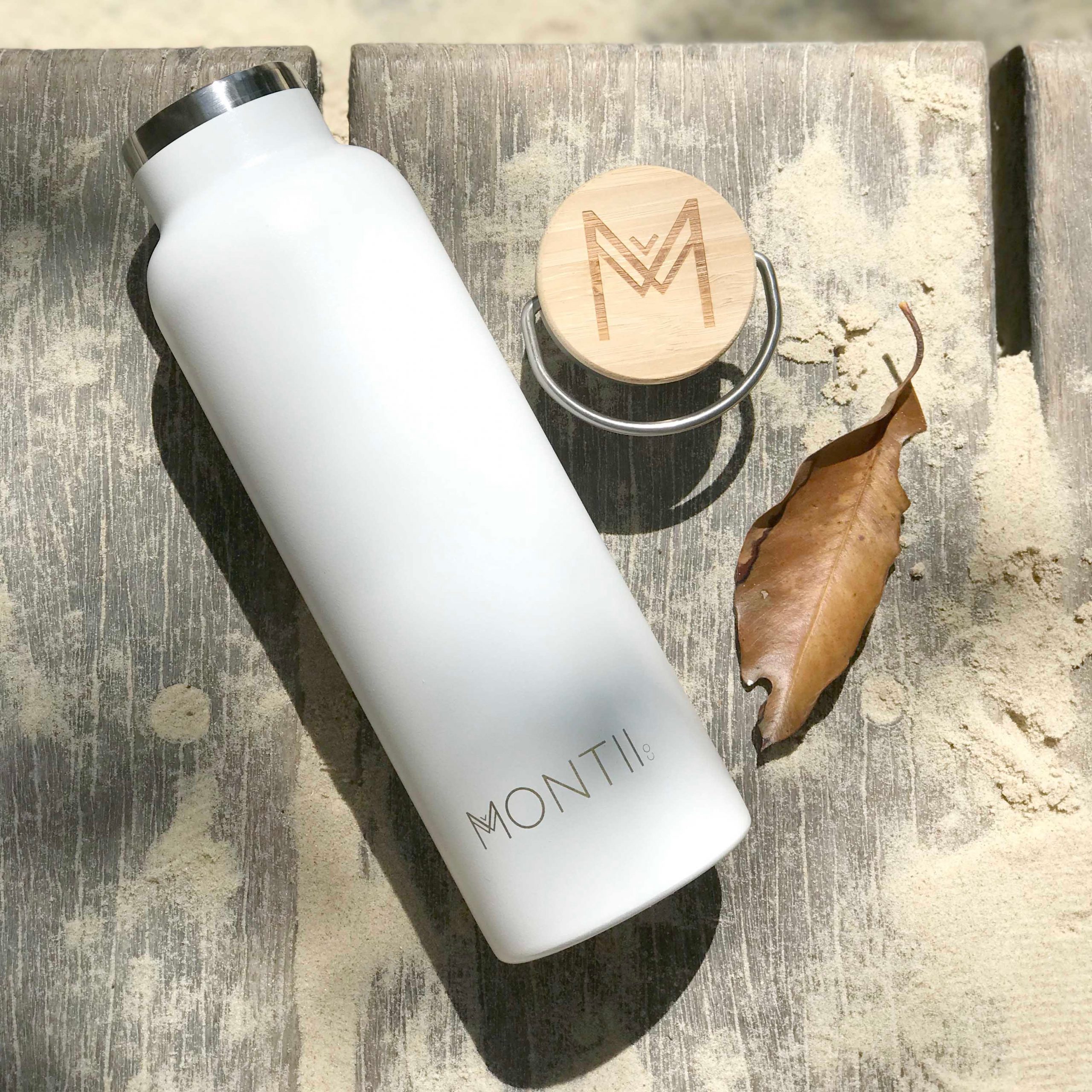 Montii Borraccia Termica Acciaio 600 ml Bianca Freddo 24h