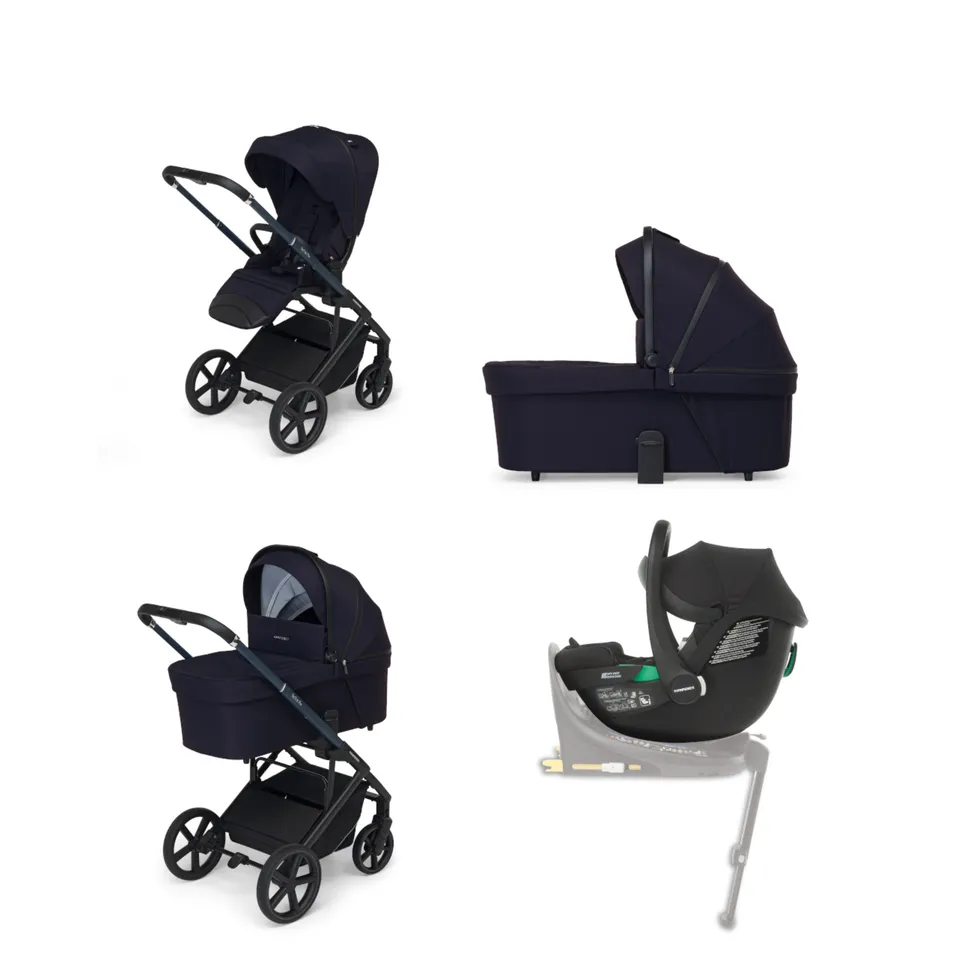 Foppapedretti TicToc Pro Disk Infant passeggino trio Midnight