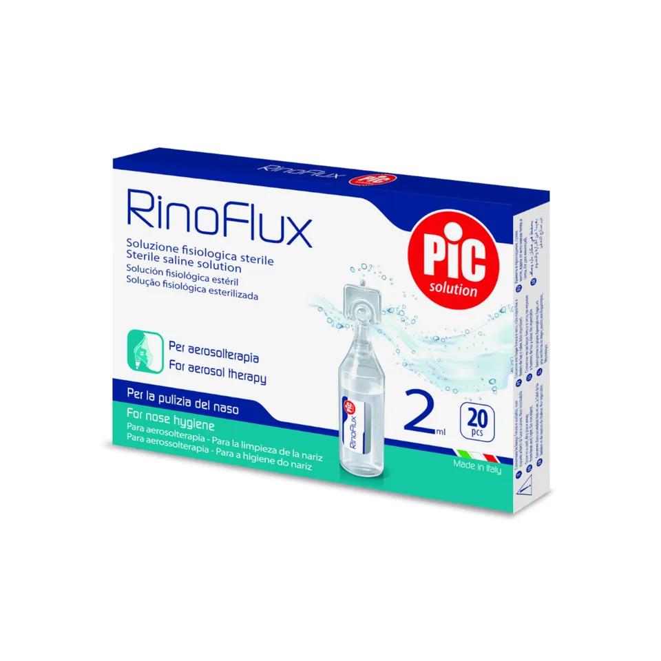 Pic Rinoflux soluzione fisiologica 20 fiale 2 ml sterile