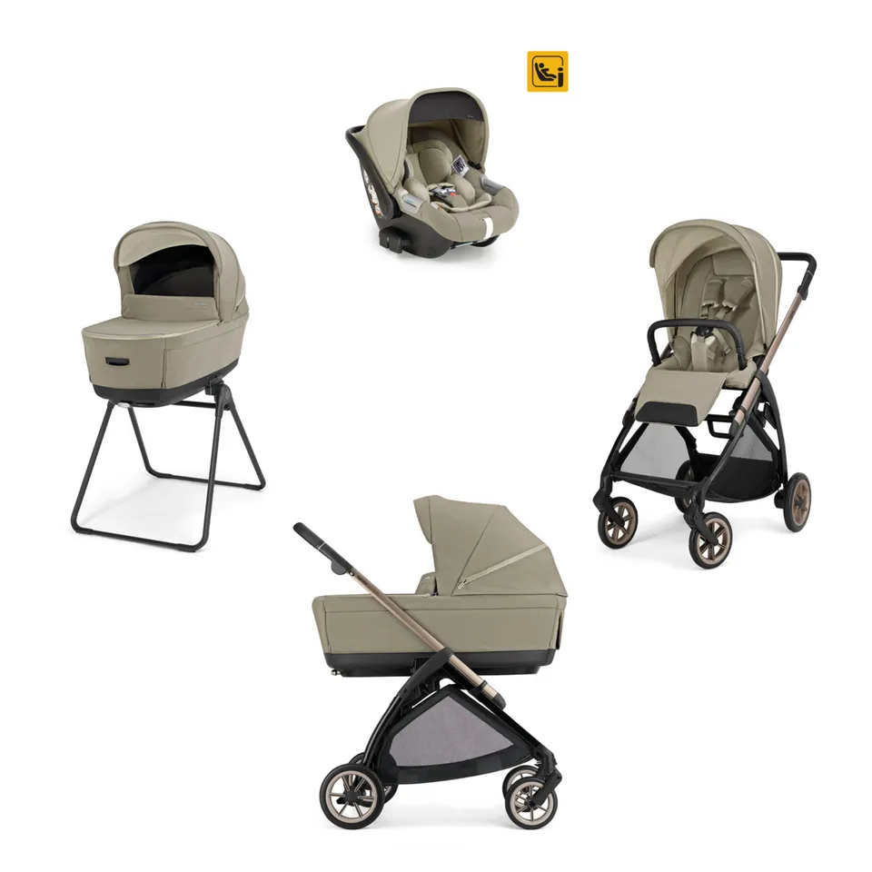 Inglesina Electa System Quattro trio beige bronze leggero