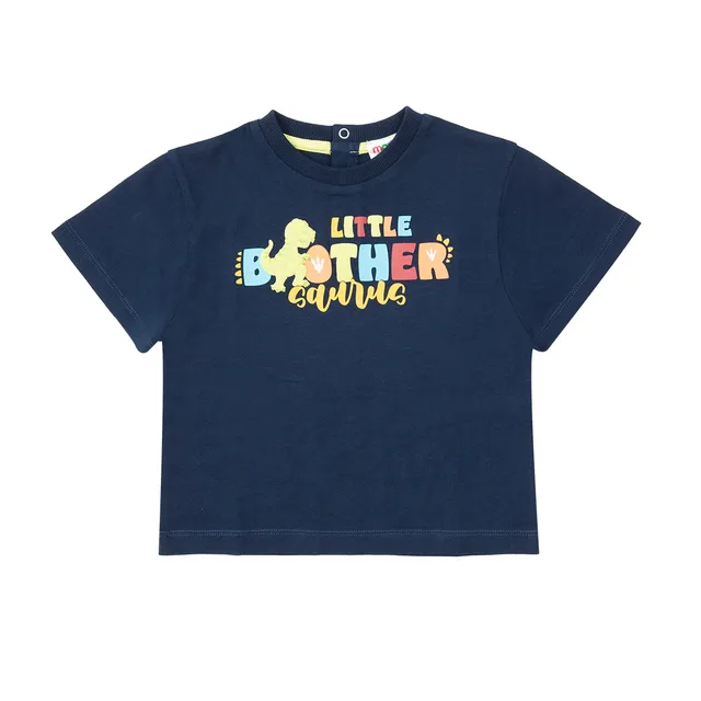 Toys Center Baby Little Brother t-shirt bimbo blu jersey