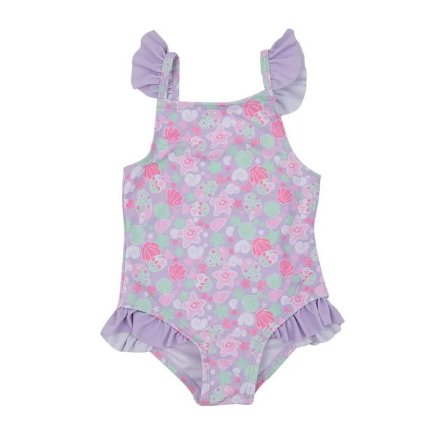 Toys Center Baby Costume Intero Bimba Lilla Marino Frill