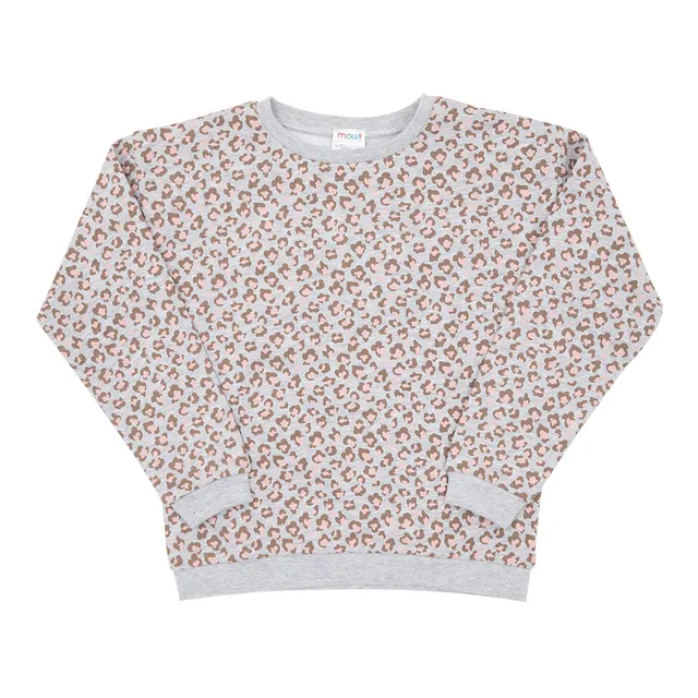Toys Center Baby felpa bimba grigio chiaro stampata casual