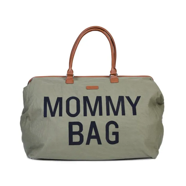 Childhome Mommy Bag borsa cambio kaki grande