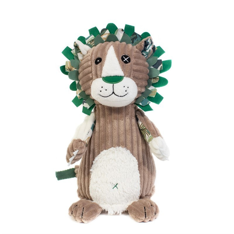 Les Déglingos Originals Jélékros peluche leone marrone 37 cm