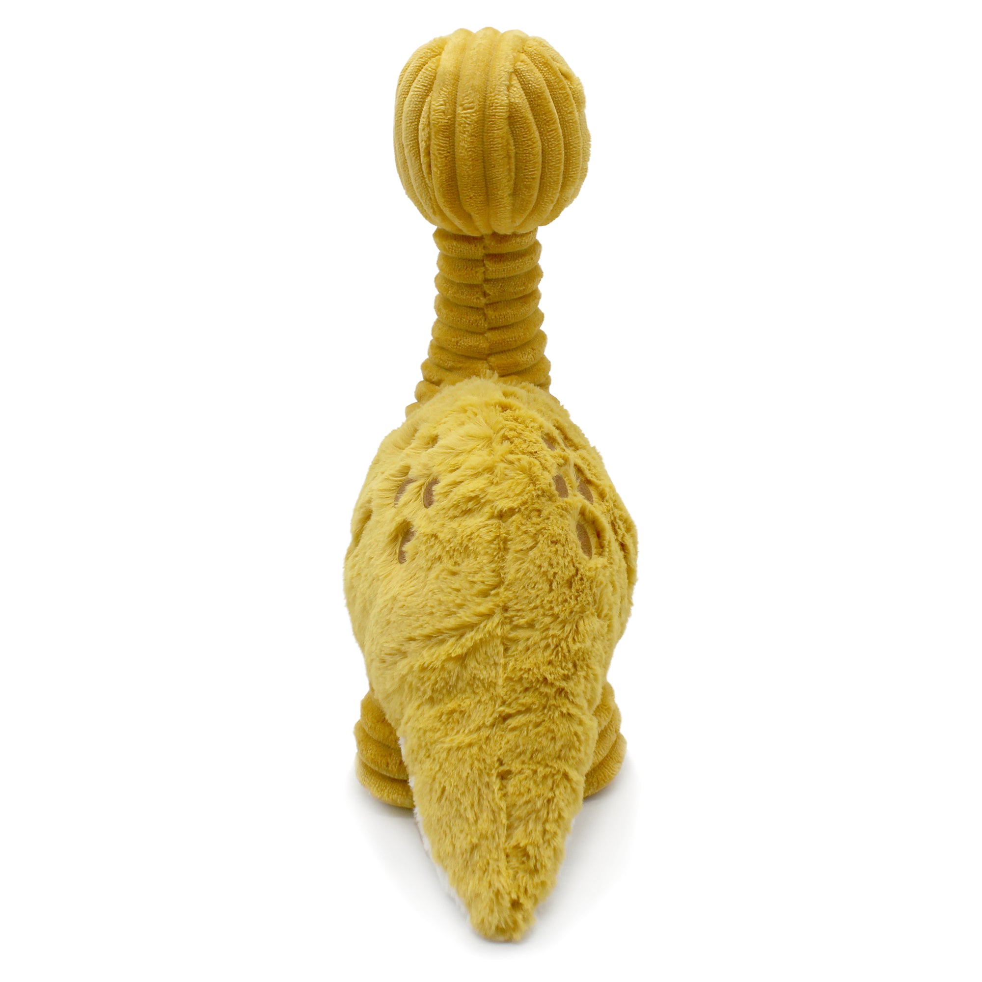 Les Deglingos Ptipotos Marcus Peluche Dinosauro Giallo Senape