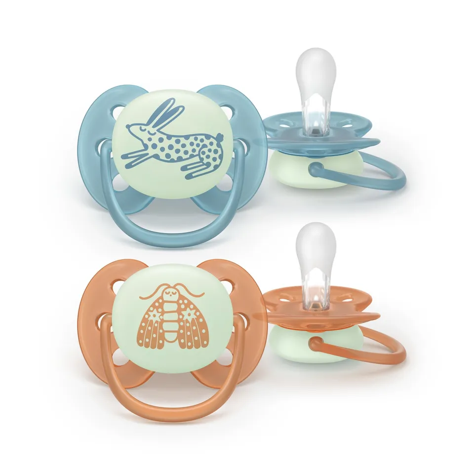 Philips Avent Ultra Soft Notte Succhietto 0-6 Mesi Morbido