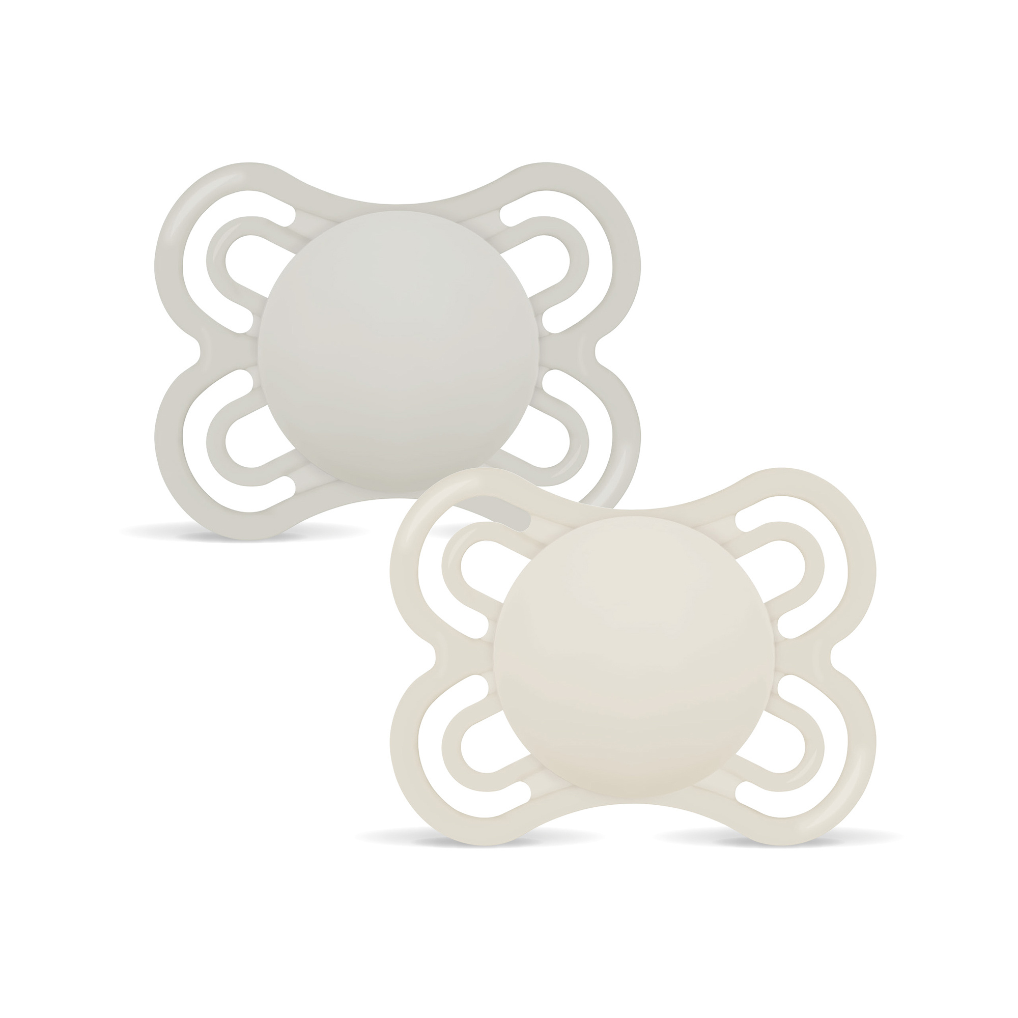 MAM Perfect succhietto silicone 2-6 mesi set 2 neutro