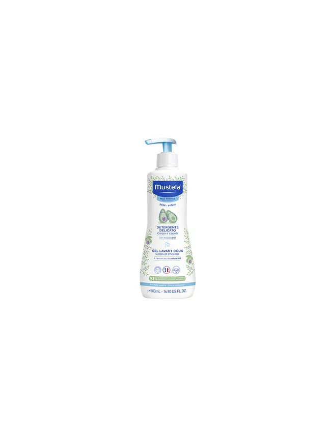 Mustela Detergente Delicato 500 ml dalla nascita