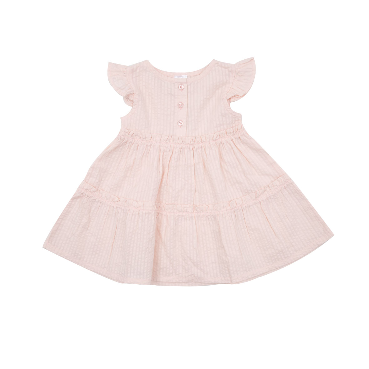 Toys Center Baby abito bottoni bimba rosa antico giromanica