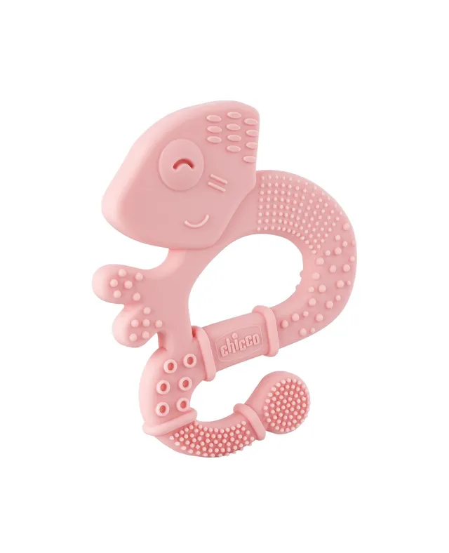 Chicco Soft Iguana Massaggiagengive Silicone Rosa 2M+