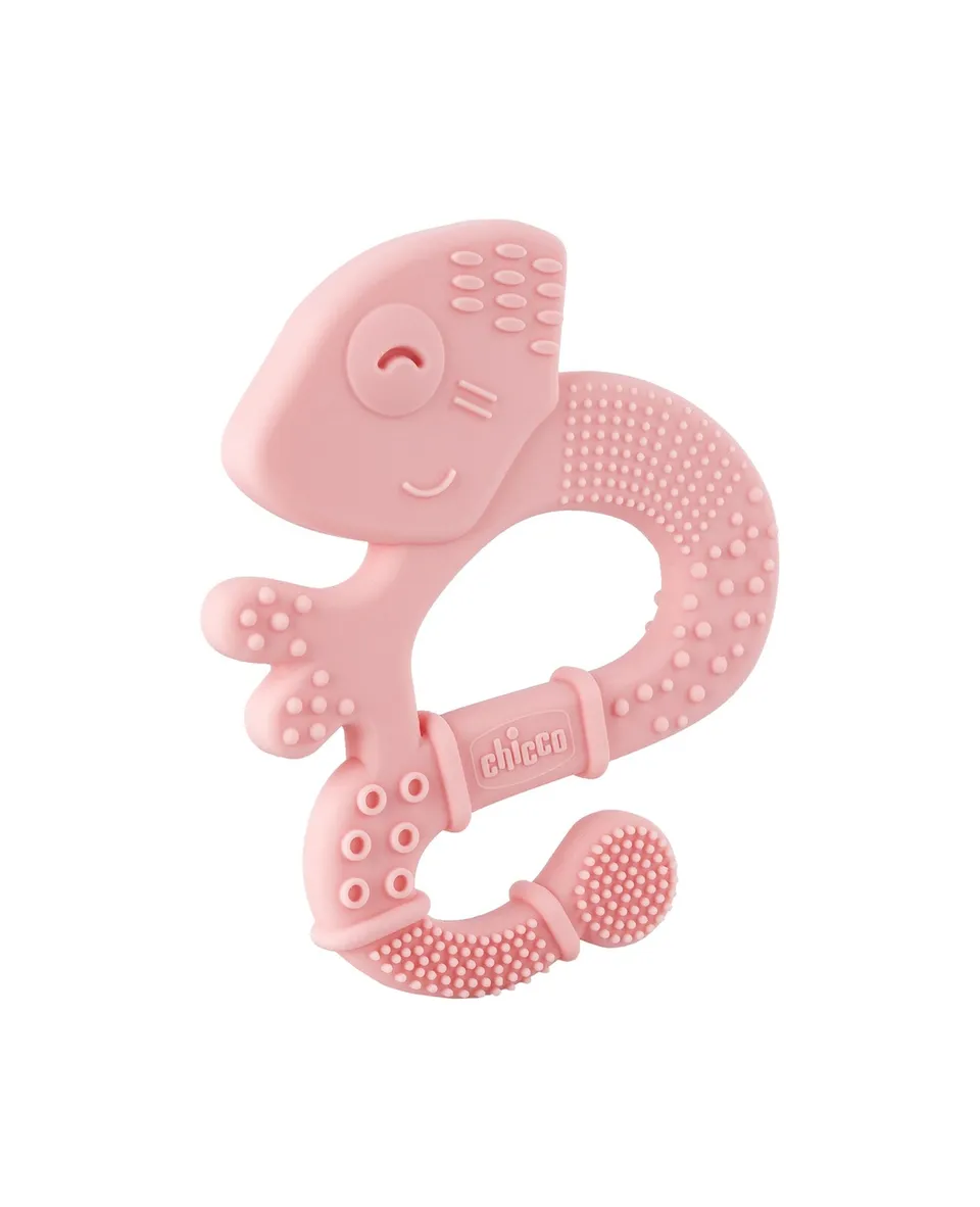 Chicco Soft Iguana Massaggiagengive Silicone Rosa 2M+