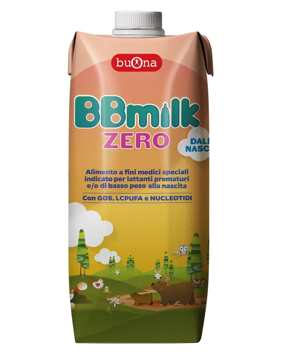 Buona BBmilk Zero latte liquido 500ml per prematuri