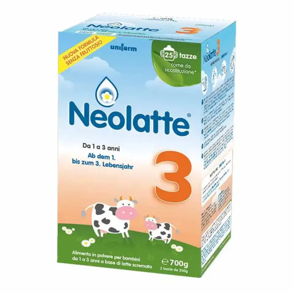 Neolatte 3 latte di crescita 12-36 mesi polvere