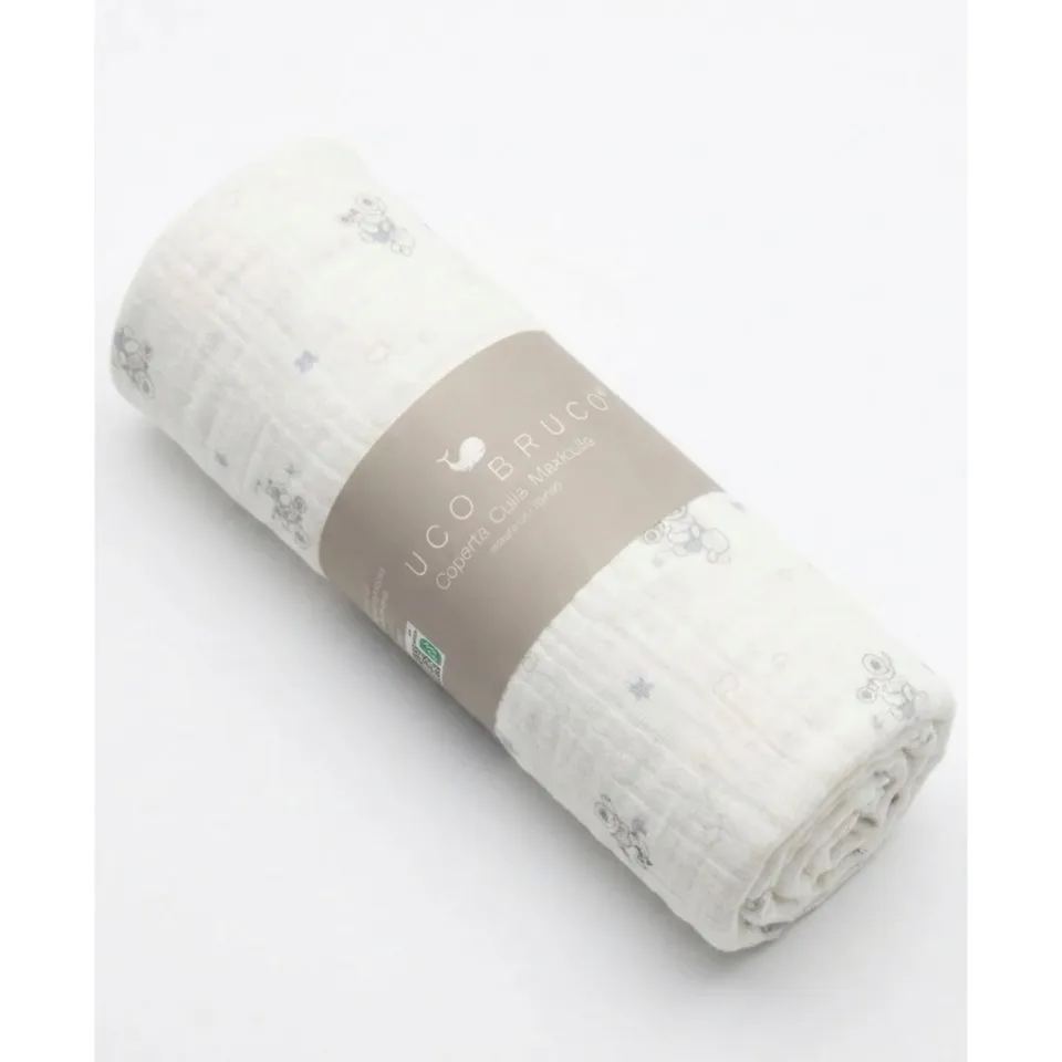 Bruco Bruco Mussola Copertina Teddy Bear Cotone