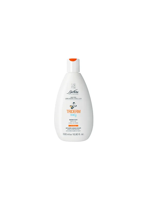 Triderm Baby Olio Bagno Detergente Neonati 500 ml Delicato