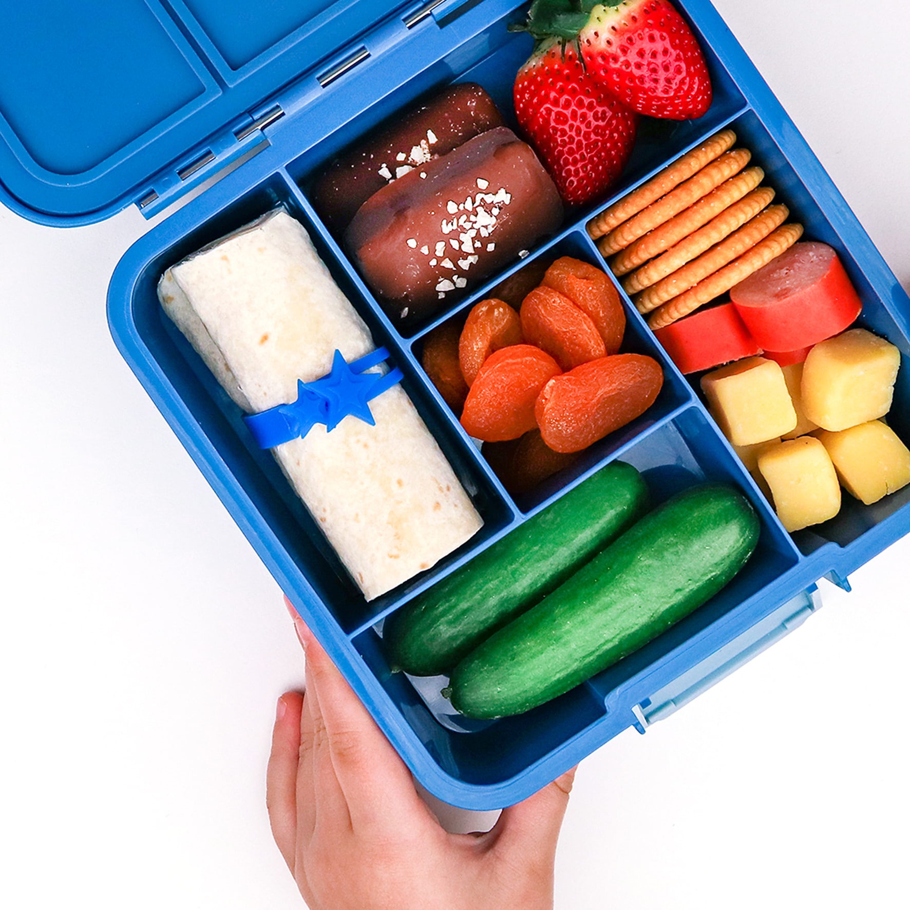 The Dida Wrap Lunchpunch Fasce Silicone Blu