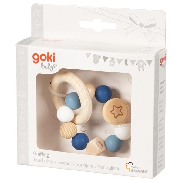 goki baby Stella Sonaglio elastico legno silicone