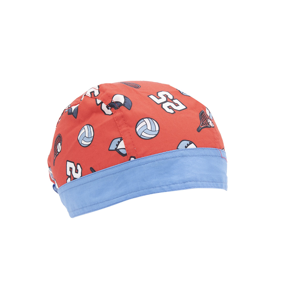 Bandana bimbo jersey rossa azzurra sport