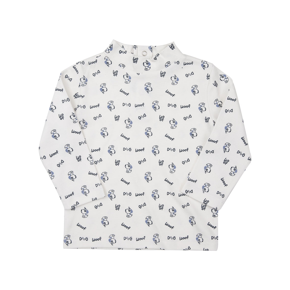 Mawi lupetto interlock bimbo panna cotone manica lunga