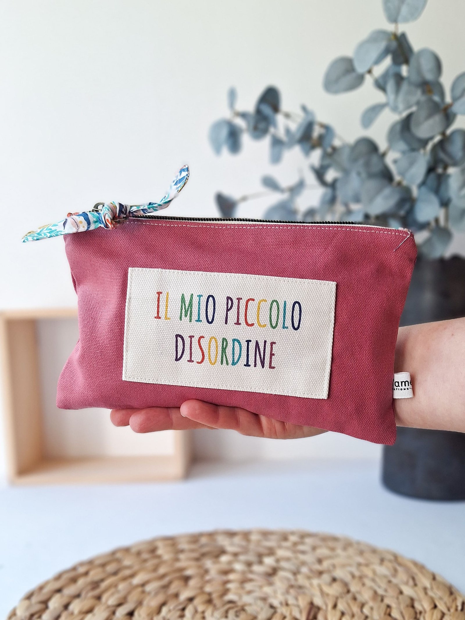 M'Amélie Pochette Il Mio Piccolo Disordine Colorata Cotone